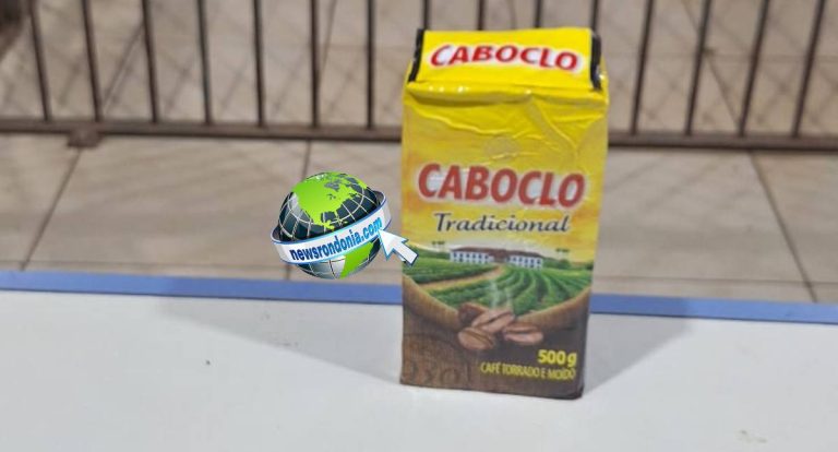 Homem é preso em flagrante após furtar pacote de café Caboclo no Supermercado IG em Porto Velho