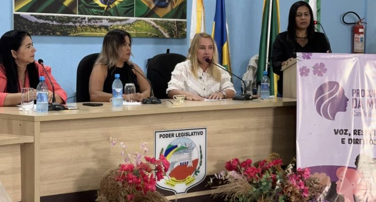 Ieda Chaves acompanha inauguração da Procuradoria da Mulher em Candeias do Jamari