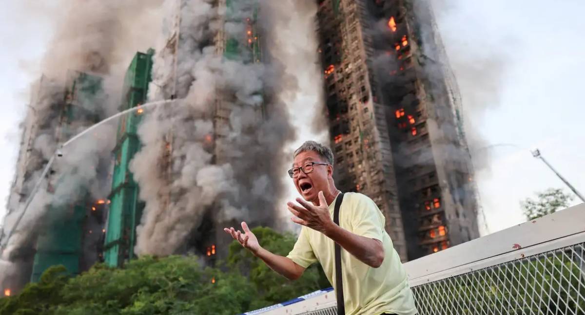 Incêndio em Hong Kong mata 128 pessoas e deixa 79 feridos