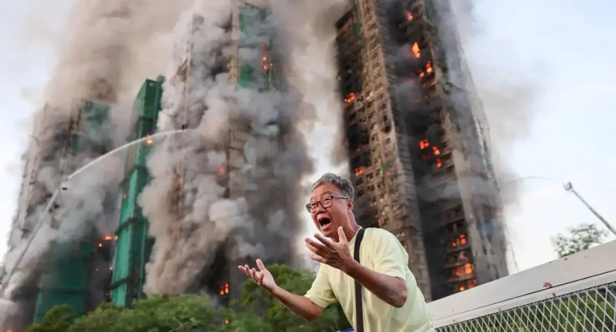 Incêndio em torres residenciais de Hong Kong deixa 36 mortos e centenas de desaparecidos