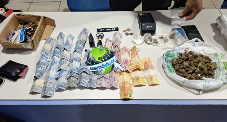 Irmãos são presos em oficina usada como boca de fumo na zona sul