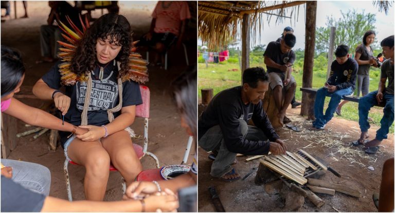 Jirau Energia promove oficinas culturais a povos indígenas