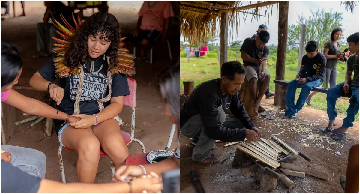Jirau Energia promove oficinas culturais a povos indígenas