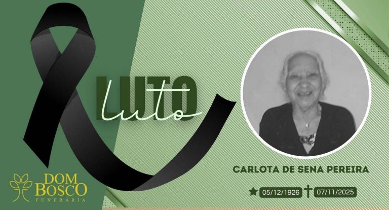 Nota de pesar: Carlota de Sena Pereira