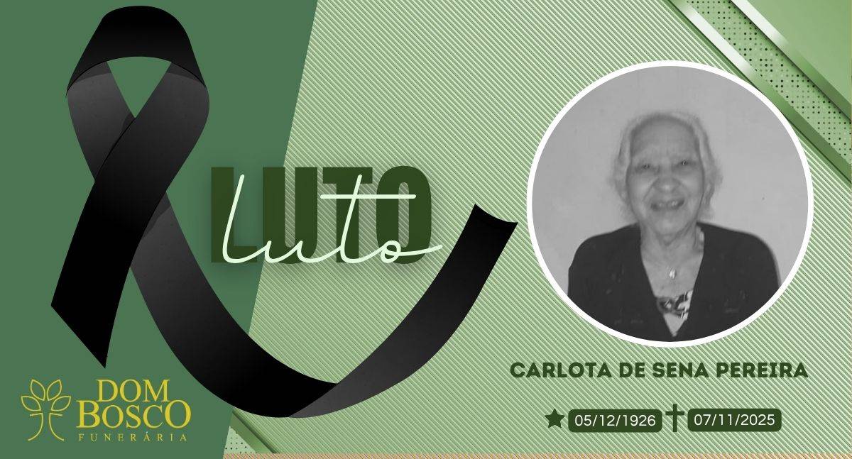 Nota de pesar: Carlota de Sena Pereira