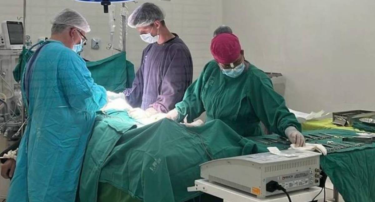 Jovem de 20 anos perde a perna em acidente na BR-364