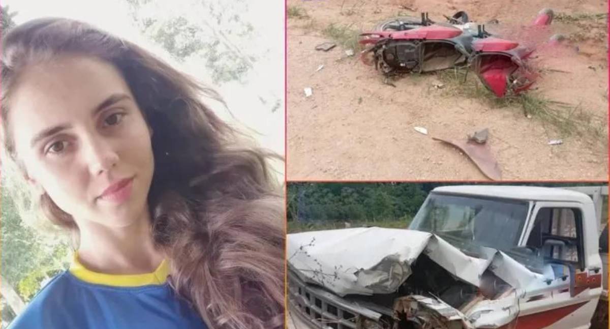 Jovem de 25 anos morre em colisão entre moto e caminhonete em RO