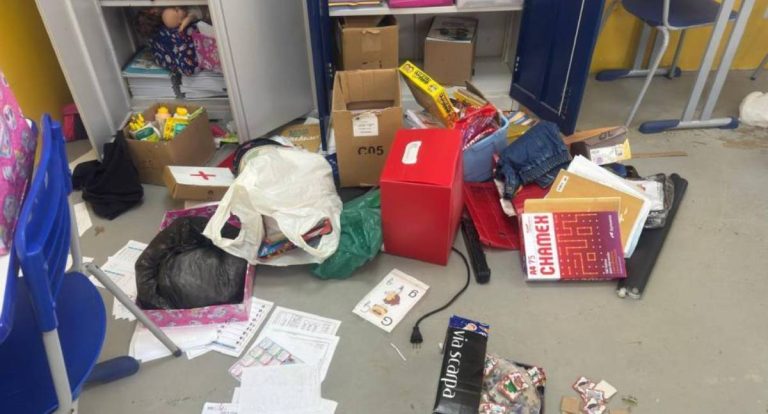 Ladrão furta TV de 55 polegadas em escola pública de RO