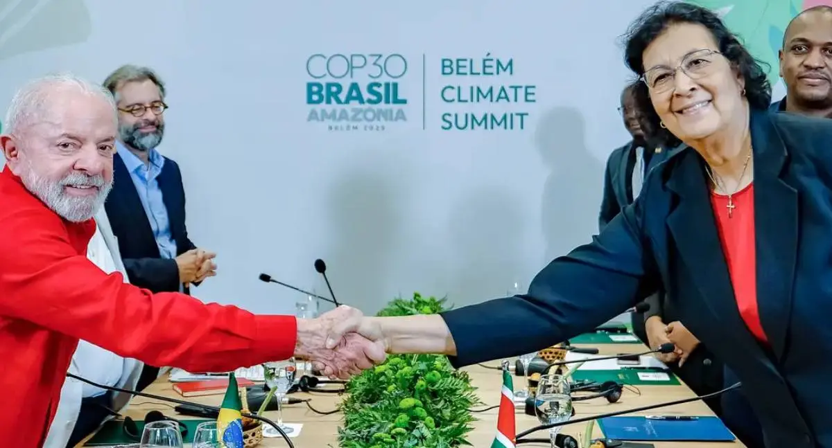 Lula se reúne com líderes de Suriname e Papua Nova Guiné em Belém