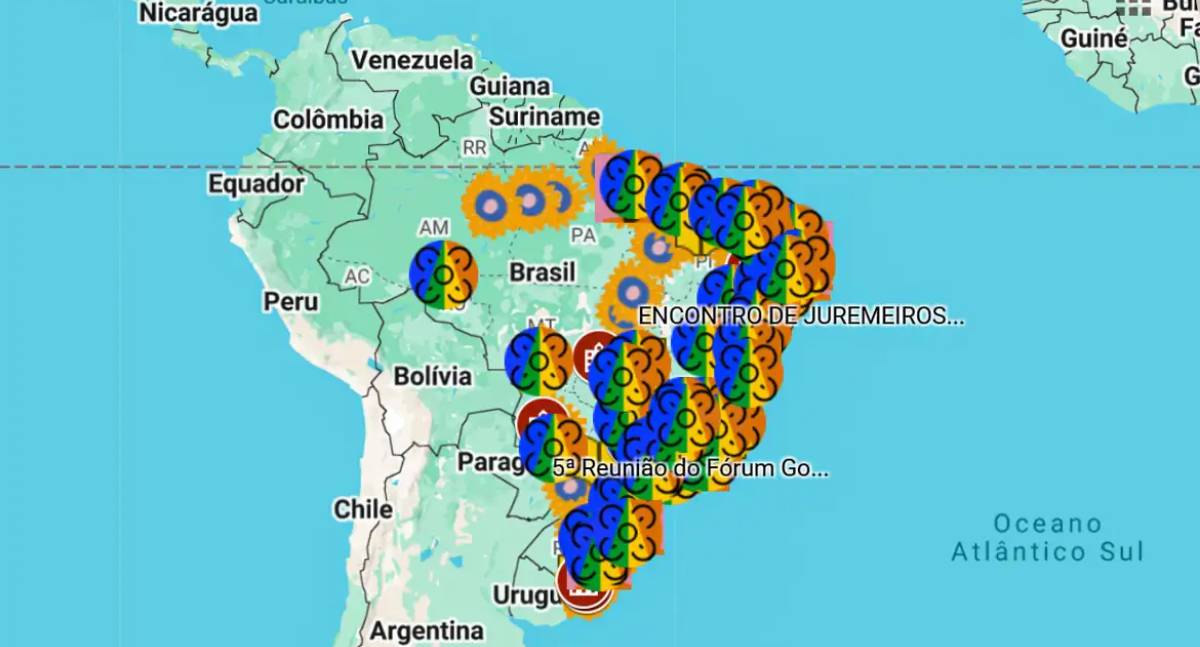 Mapa interativo reúne programação da Consciência Negra em todo o Brasil