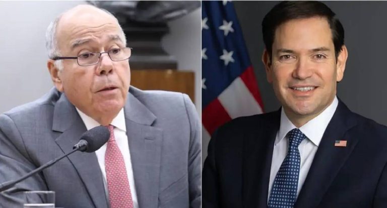 Mauro Vieira e Marco Rubio avançam em negociações sobre tarifas
