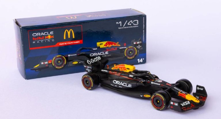 McDonald’s lança réplica do RB21 em parceria com Red Bull Racing