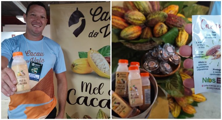 “Mel do cacau” atrai público e vira destaque da Agrotec 2025