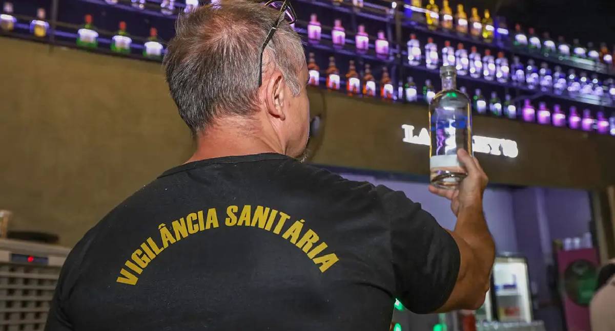 Metanol preocupa autoridades sanitárias em nove estados