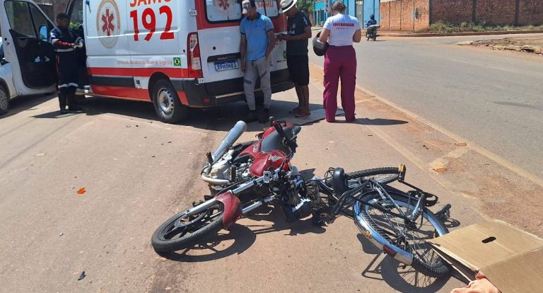 Motociclista é preso após acidente na Mamoré, em Porto Velho