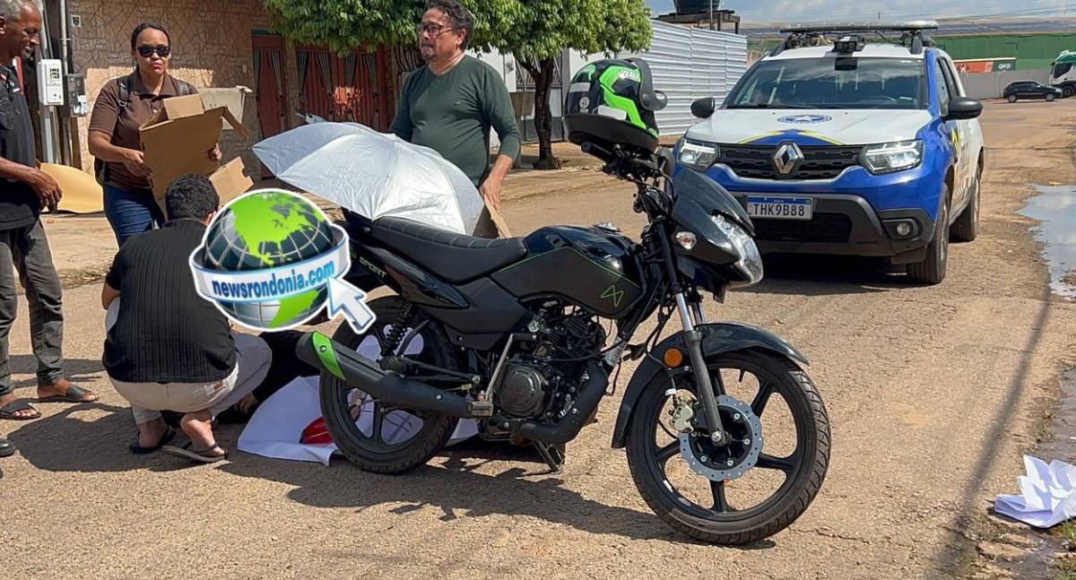 Motociclista sofre queda e fratura clavícula após atropelar cachorro na Zona Leste