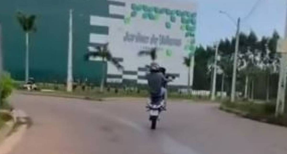 Motoqueiro "do grau" é preso com drogas e balança de precisão em RO