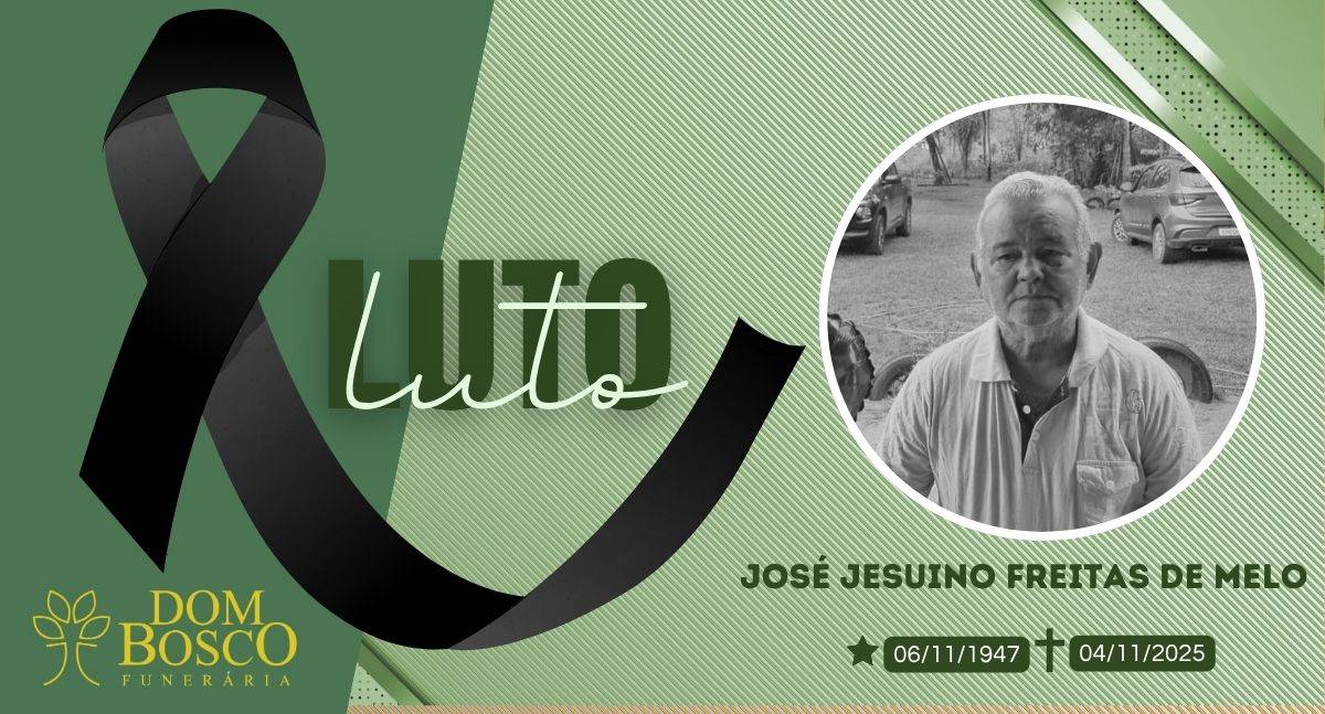 Nota de pesar: José Jesuino Freitas de Melo