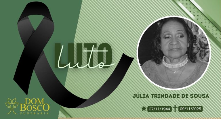 Nota de pesar: Júlia Trindade de Sousa