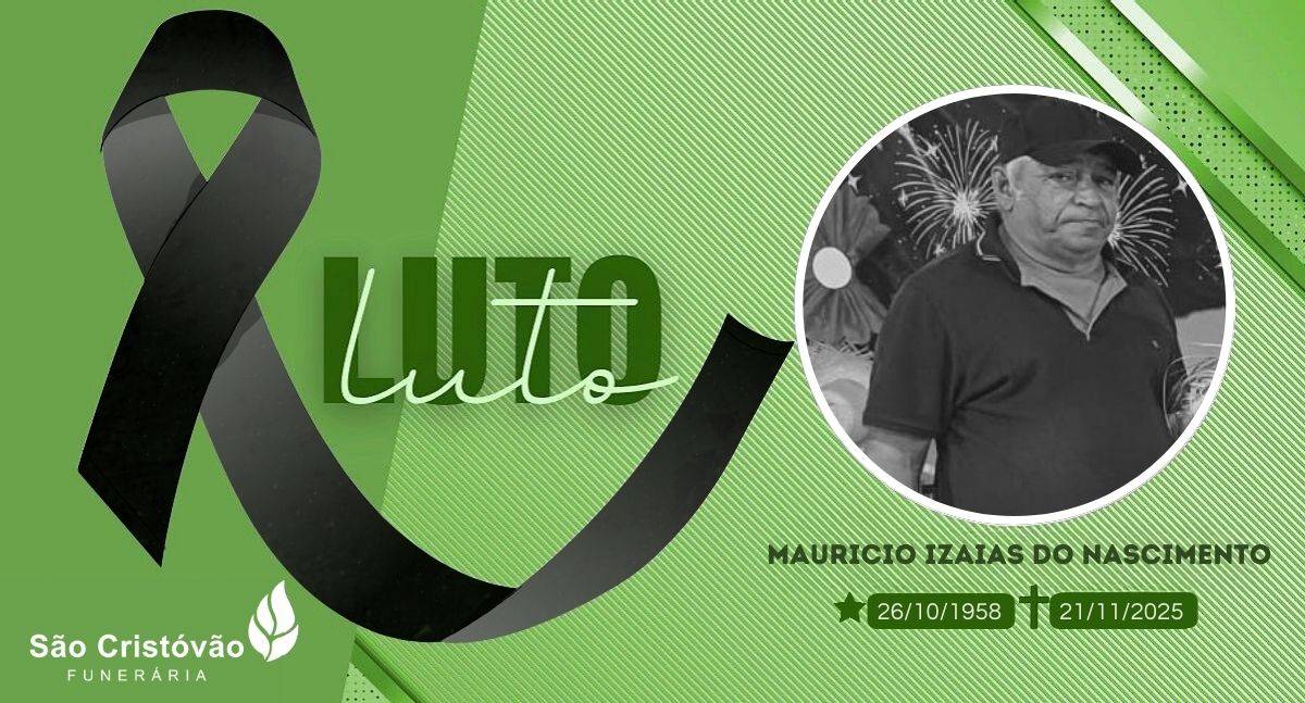Nota de pesar: Mauricio Izaias do Nascimento