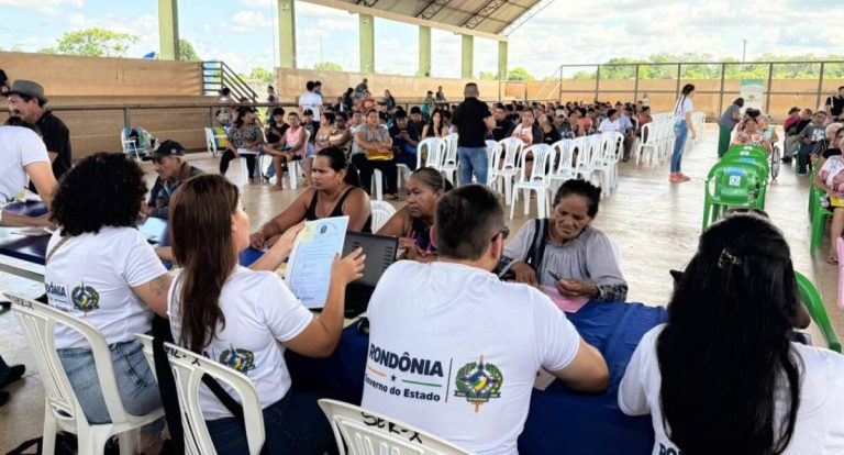 Novo Horizonte d’Oeste recebe mais uma edição do Rondônia Cidadã com serviços gratuitos à população
