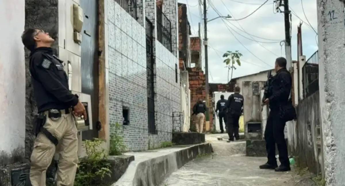 Operação contra o Comando Vermelho na Bahia prende 35 pessoas