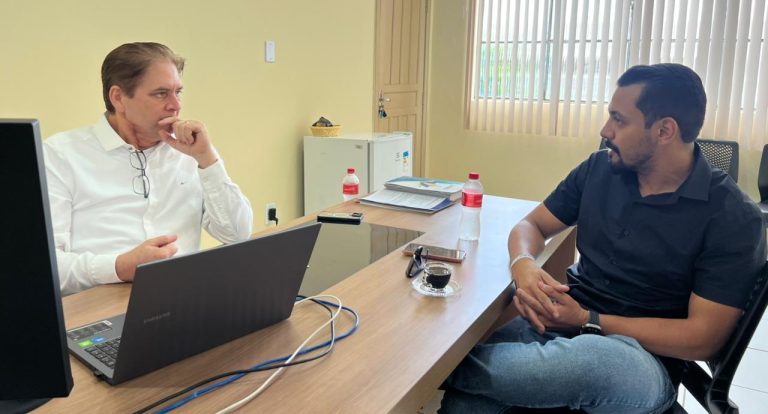 Orçamento de 2026 é tema de reunião entre Dr. Gilber e SEMEC