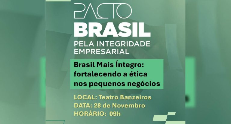 Pacto Brasil Pela Integridade Empresarial chega a Rondônia para fortalecer a ética nos negócios