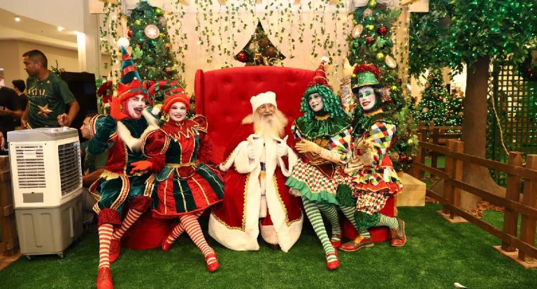 Papai Noel chega ao Porto Velho Shopping com festa e programação especial neste sábado