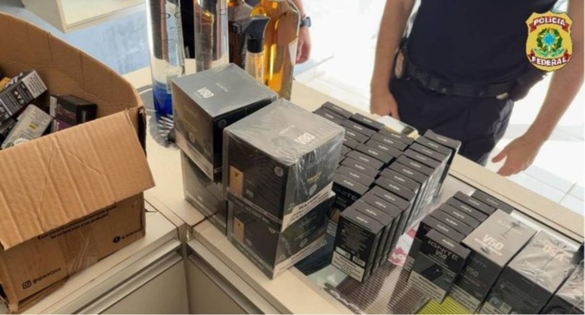 PF deflagra Operação Smokeout contra contrabando de cigarros eletrônicos em Rondônia
