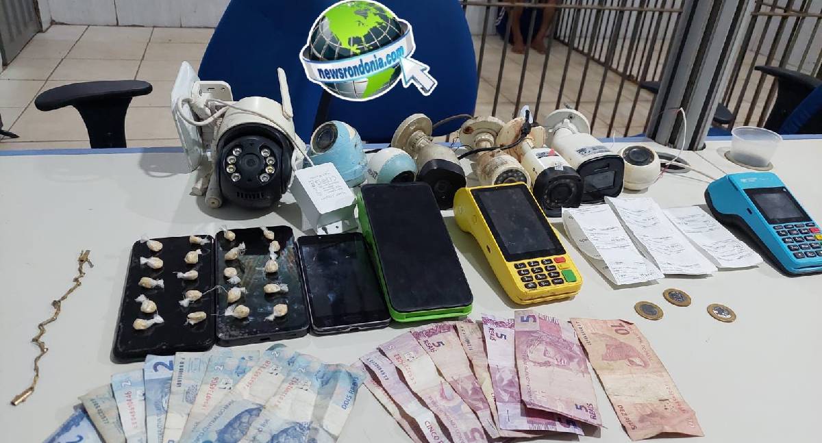Polícia estoura boca de fumo em distribuidora e prende traficante durante ação do sgt Machado