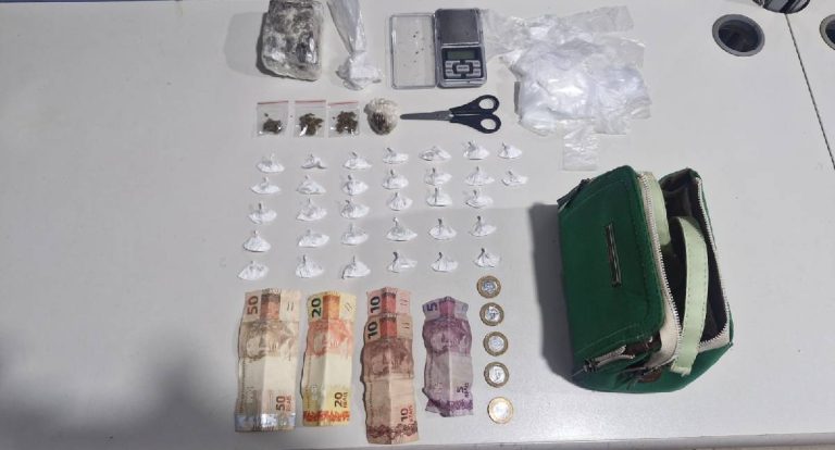 Polícia Militar prende mulher com drogas no Orgulho do Madeira