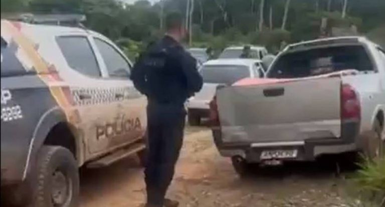 Polícia prende invasores após tentativa de ocupação em fazenda entre Juína e Vilhena