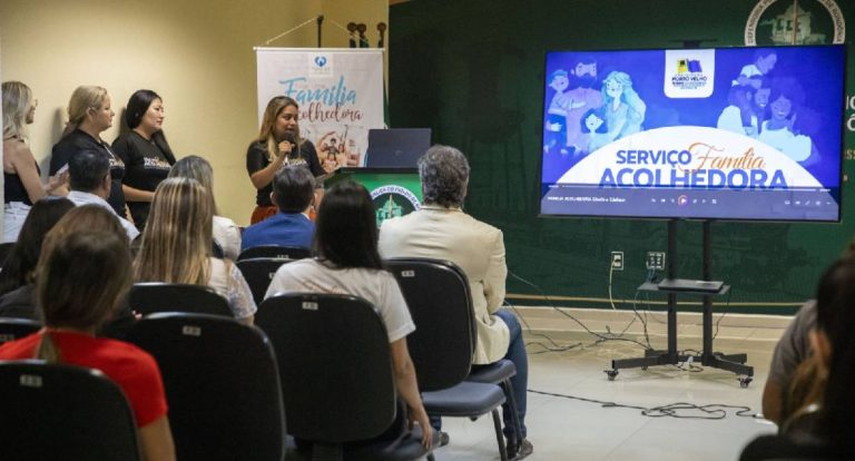 Porto Velho realiza capacitação para novas famílias acolhedoras