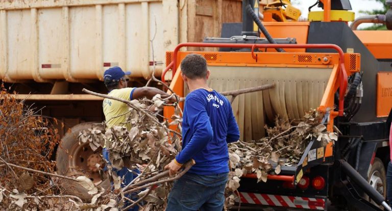 Porto Velho transforma restos de poda em adubo e reforça ações de sustentabilidade