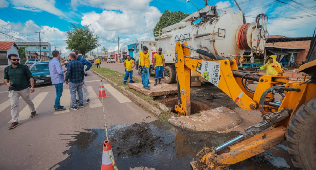 Prefeitura de Porto Velho avança com grandes obras em 2025 e transforma a cidade