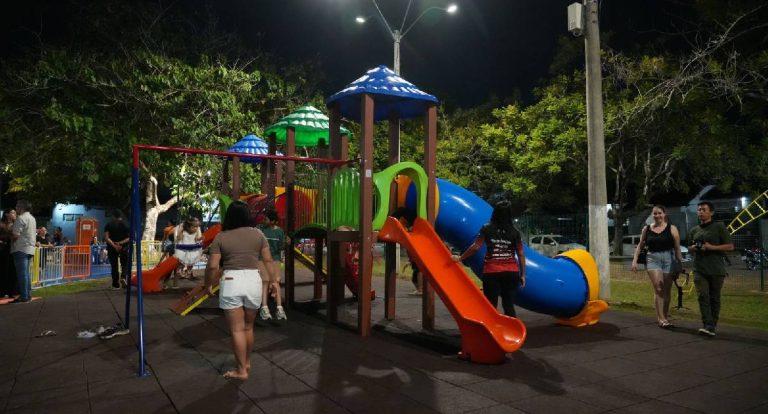 Prefeitura entrega área revitalizada na Praça Aluízio Ferreira e reforça opções de lazer para famílias de Porto Velho