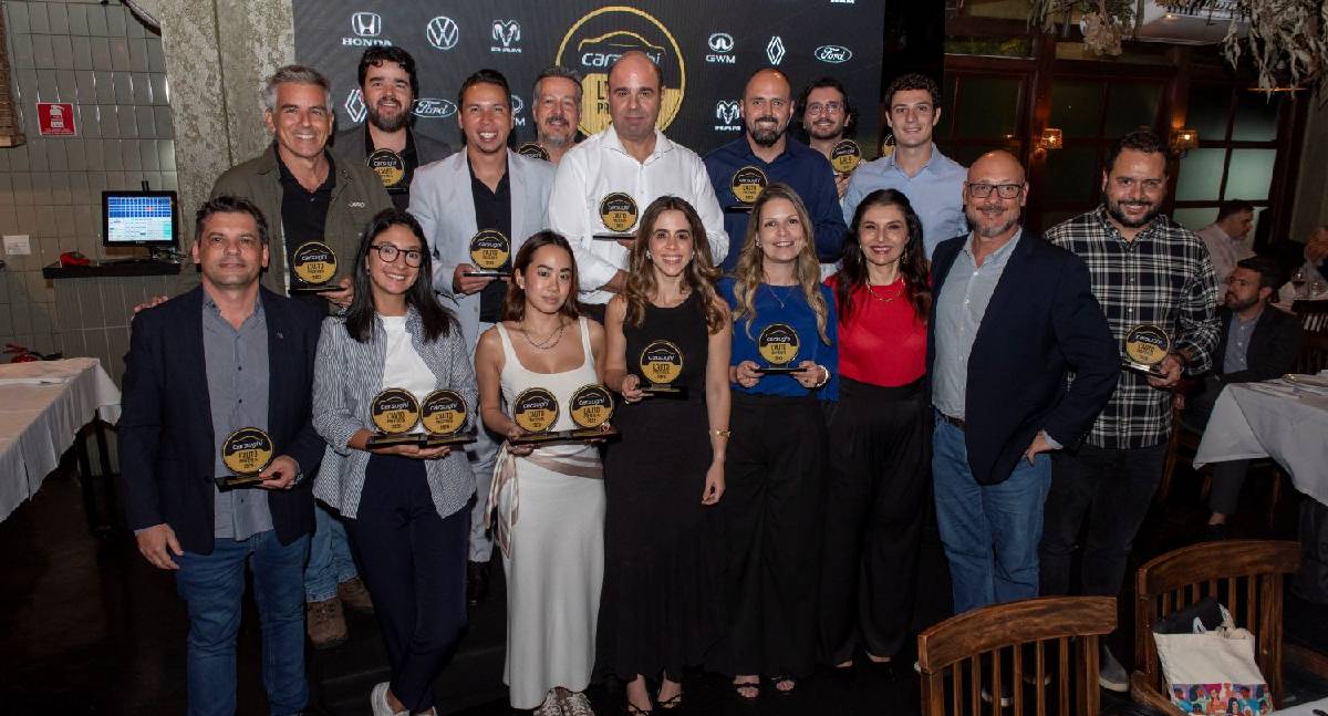 Prêmio Carsughi L’Auto Preferita 2025 destaca os melhores do setor automotivo