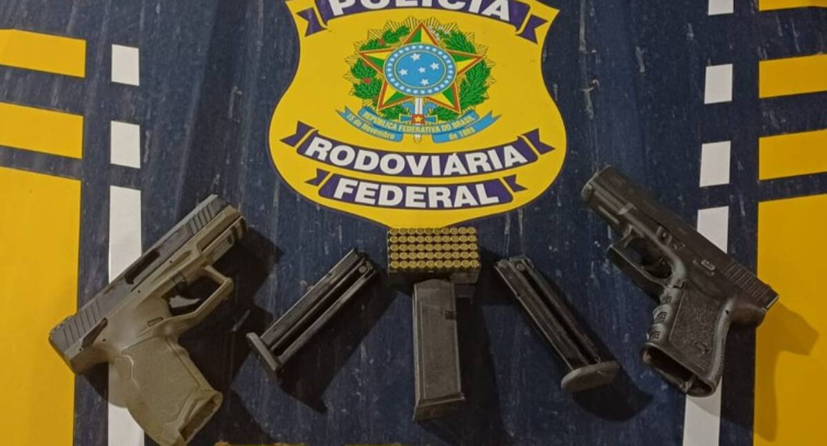 PRF em Rondônia prende homem por porte ilegal de arma de fogo