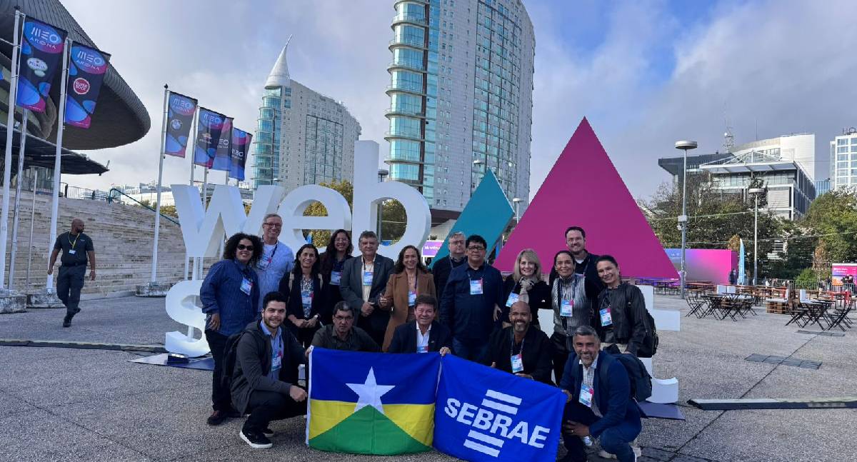 Sebrae RO leva inovação e bioeconomia amazônica ao Web Summit Lisboa