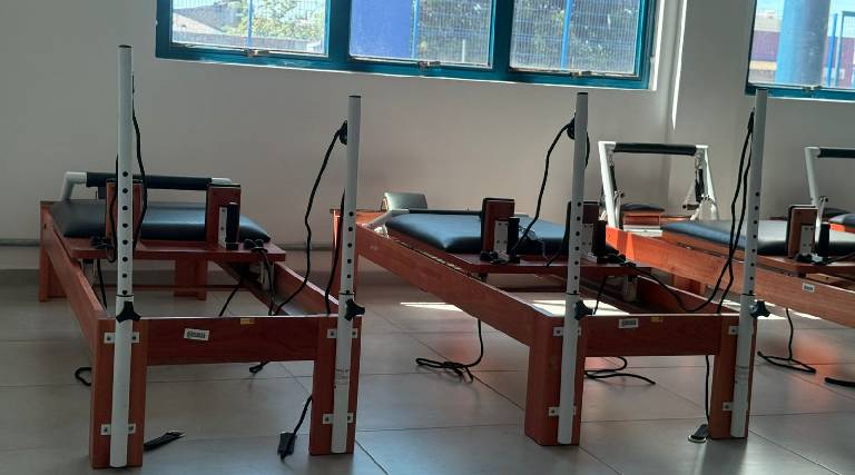 Semtel inaugura estúdio de Pilates para idosos na Vila Olímpica