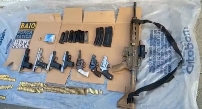 Sete integrantes do Comando Vermelho morrem em troca de tiros no Ceará