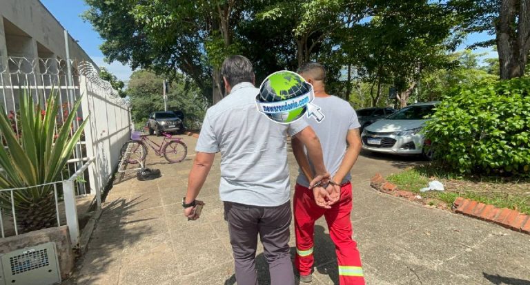 Suspeito de assassinato a golpes de facão é preso em Porto Velho