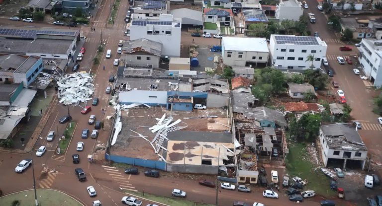 Tornado no Paraná reforça urgência por ações climáticas na COP30