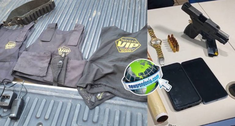 Trio do PCC é preso com pistola e coletes balísticos após ameaçarem policial no Morar Melhor