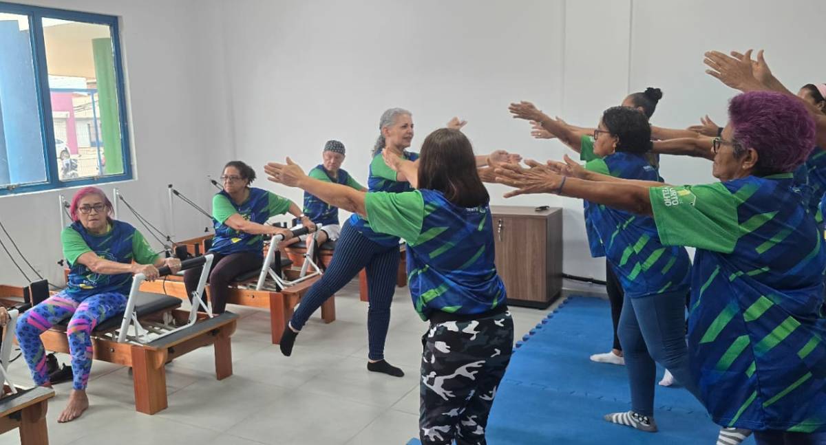 Vila Olímpica inaugura estúdio de Pilates para atender pessoas idosas em Porto Velho