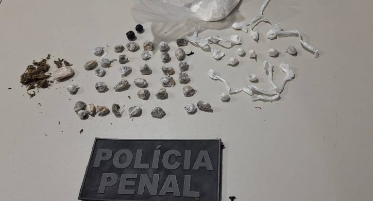 Visitante é flagrada com drogas no Presídio 603 em Porto Velho