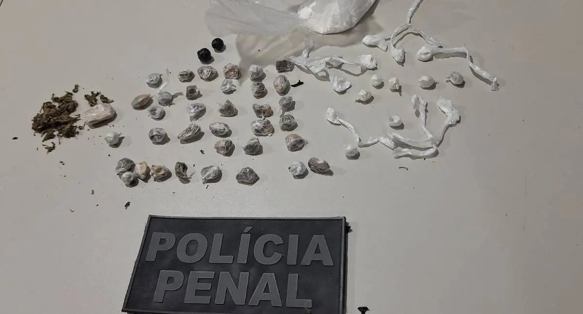 Visitante é flagrada com drogas no Presídio 603 em Porto Velho