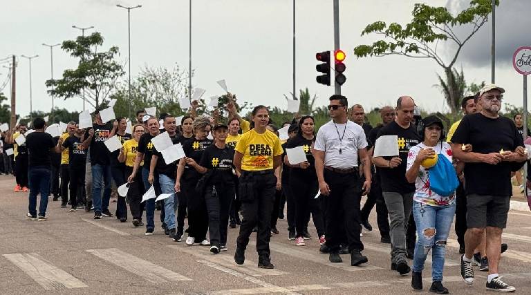 Vítimas do trânsito são lembradas em ato público promovido pelo Detran-RO