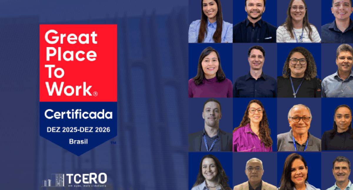 TCE-RO celebra 3ª conquista do Selo Internacional GPTW com 96% de aprovação